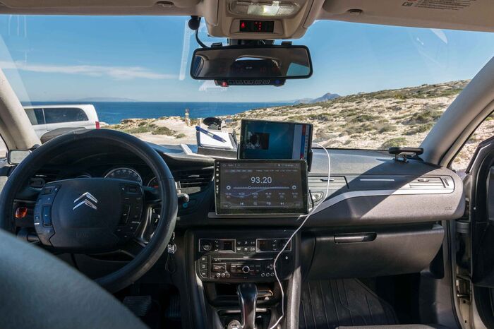 Milos Taxi vehicle