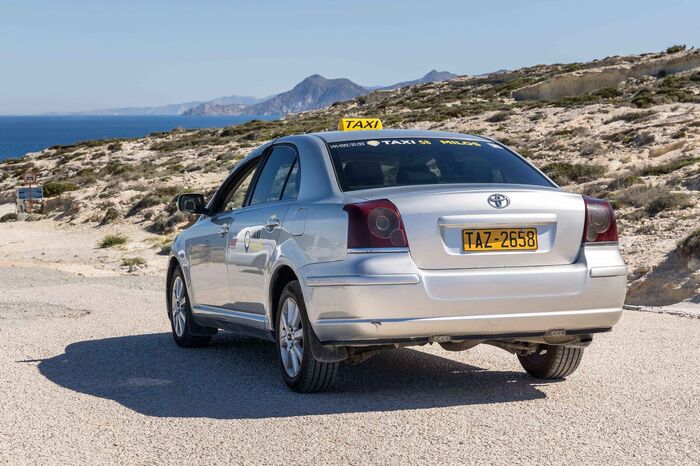 Milos Taxi vehicle