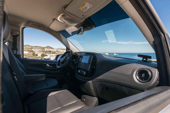 Milos Taxi vehicle